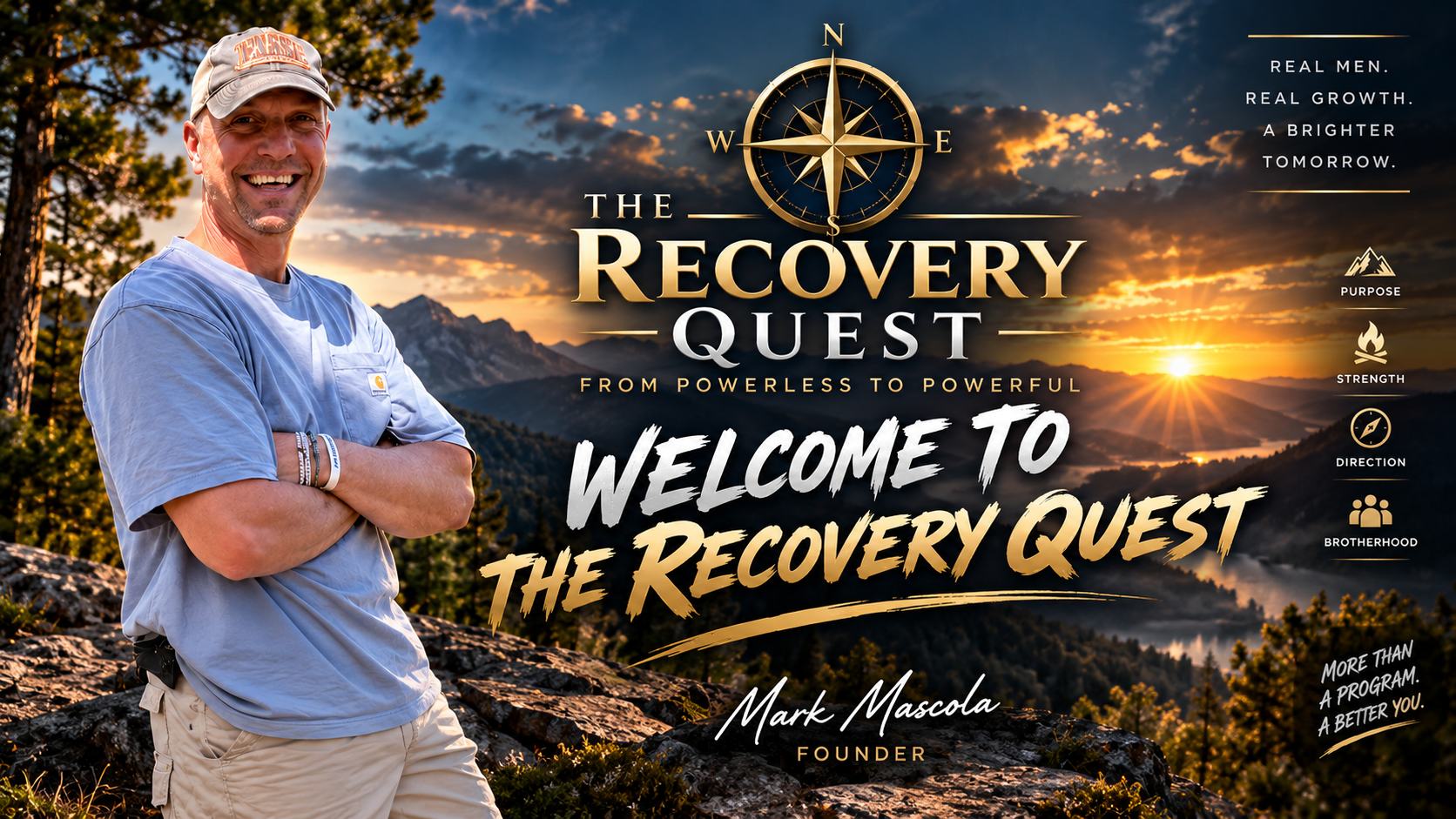 Mark Mascolo, Founder of The Recovery Quest